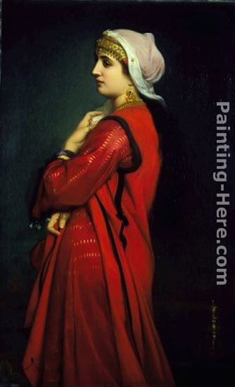 Charles Zacharie Landelle An Armenian Woman